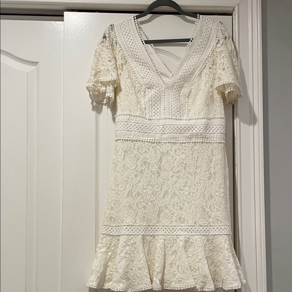 White Lace Dress